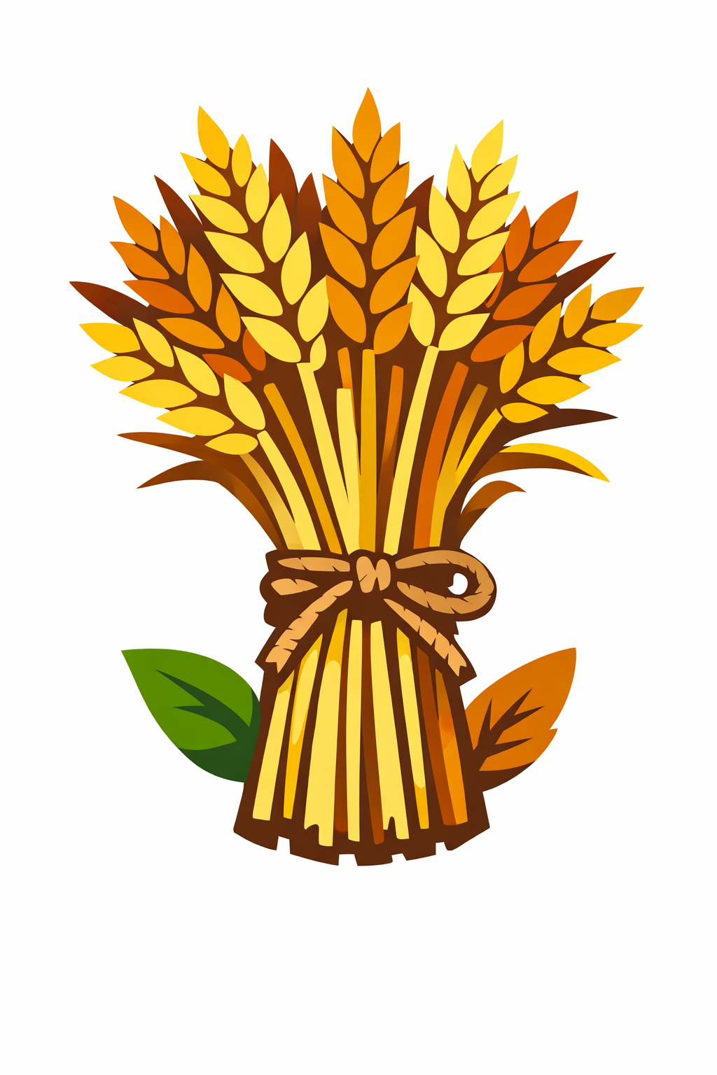 Bundle Of Dried Wheat Stalks Tied cross-stitch pattern preview — Florals & Botanicals