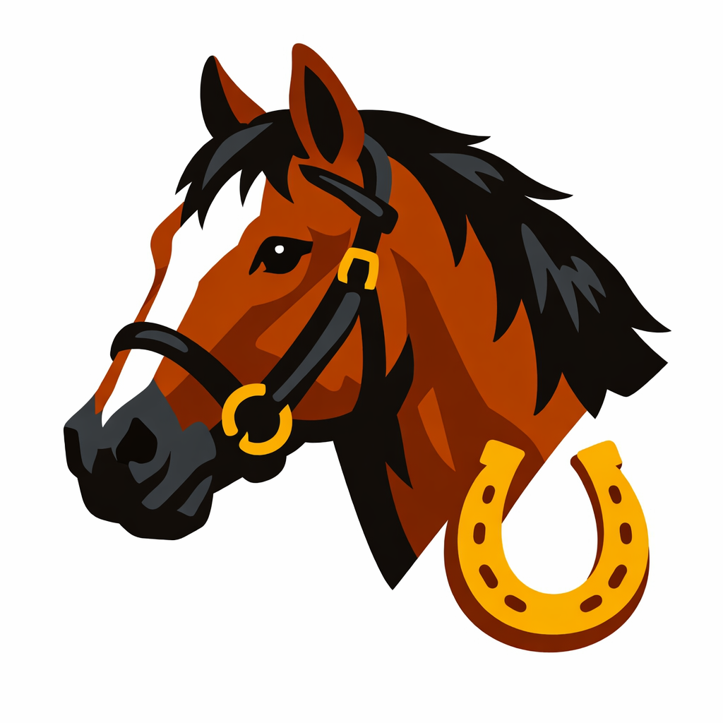 Horse's Head In Profile cross-stitch pattern preview — Animals & Pets