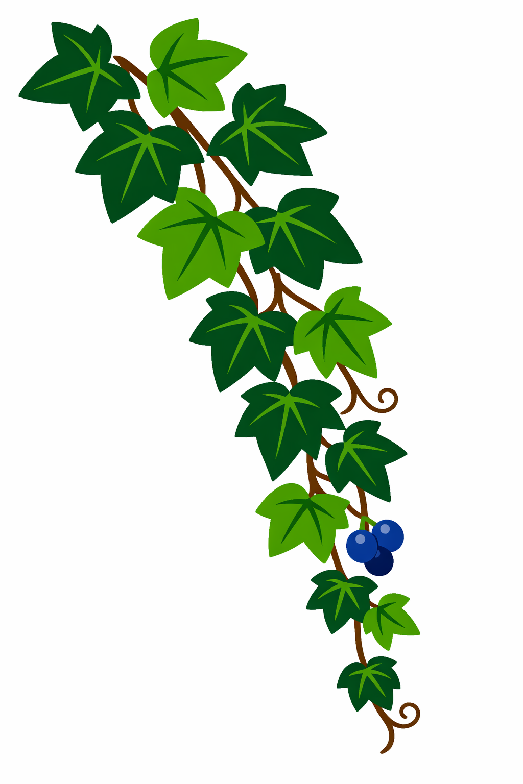 Trailing Ivy Vine cross-stitch pattern preview — Florals & Botanicals