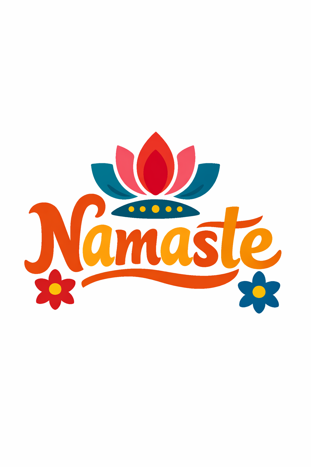 Word Namaste In A Minimalist Lettering cross-stitch pattern preview — Quotes, Sayings & Monograms